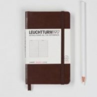 Бележник Leuchtturm 1917 Leuchtturm Liniert [Ruled], Hardcover, Tobacco/ 339 590