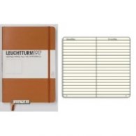 Бележник Leuchtturm 1917 Pocket Liniert [Ruled], Hardcover, Caramel/ 338 733
