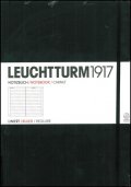 Бележник Leuchtturm 1917 Pocket Liniert [Ruled], Hardcover, Black/ 317 257