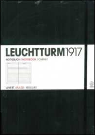 Бележник Leuchtturm 1917 Pocket Liniert [Ruled], Hardcover, Black/ 317 257