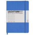 Бележник Leuchtturm 1917 Medium Liniert [Ruled], Hardcover, Cornflower- Blue/ 339 572