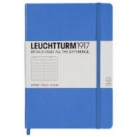 Бележник Leuchtturm 1917 Medium Liniert [Ruled], Hardcover, Cornflower- Blue/ 339 572