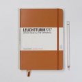 Бележник Leuchtturm 1917 Medium Blanko [Plain], Hardcover, Caramel/ 338 721