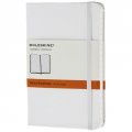 Moleskine White Large Ruled Notebook Hard [7238]