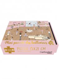 Мини пъзел - Балерини - 100 части CARTES D'ART