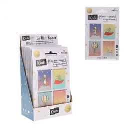 Комплект от 4 магнитни разделителя за книга - Малкият принц KIUB MPM07G03-24